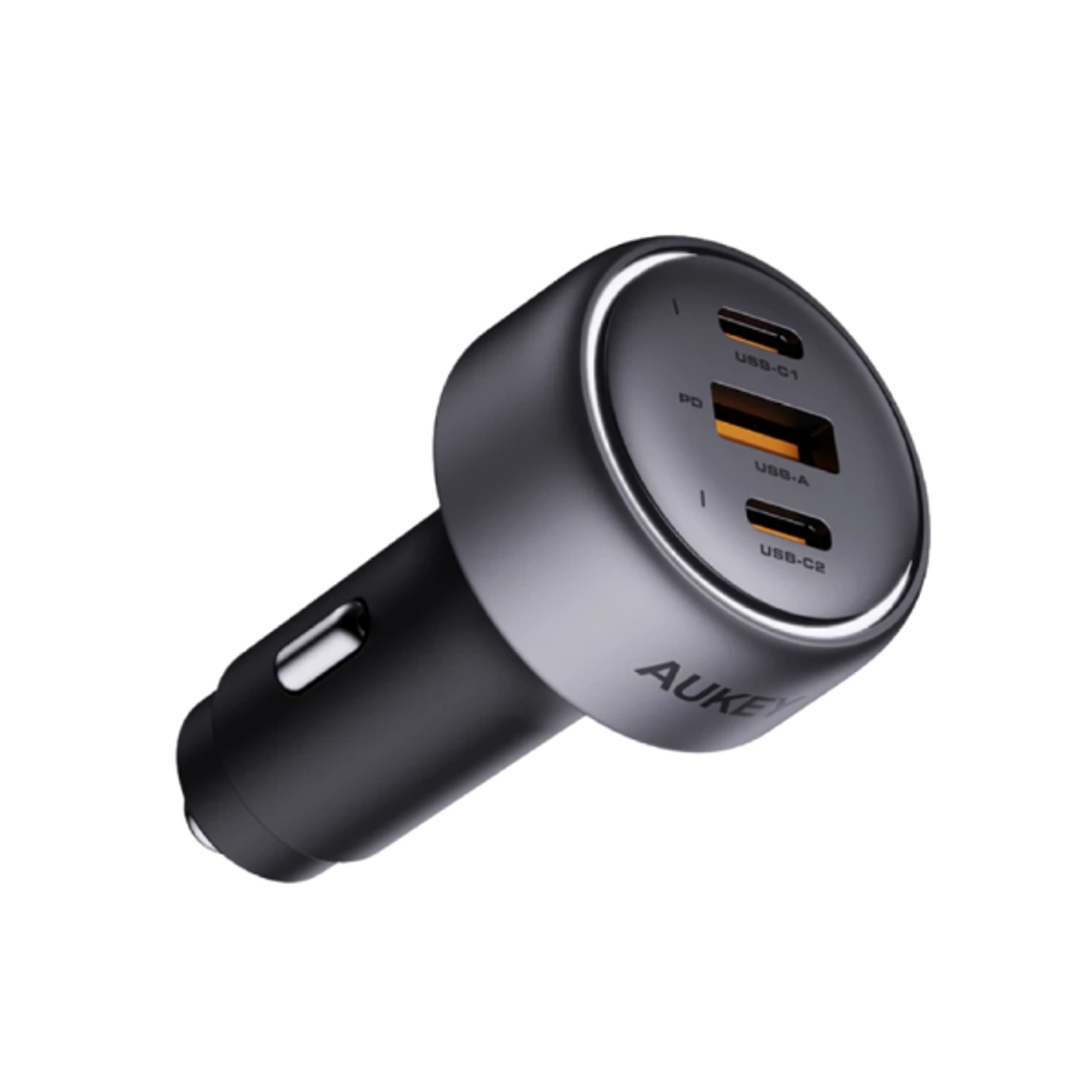 Sạc Ô Tô Aukey 2C1A 66W Cc - P1