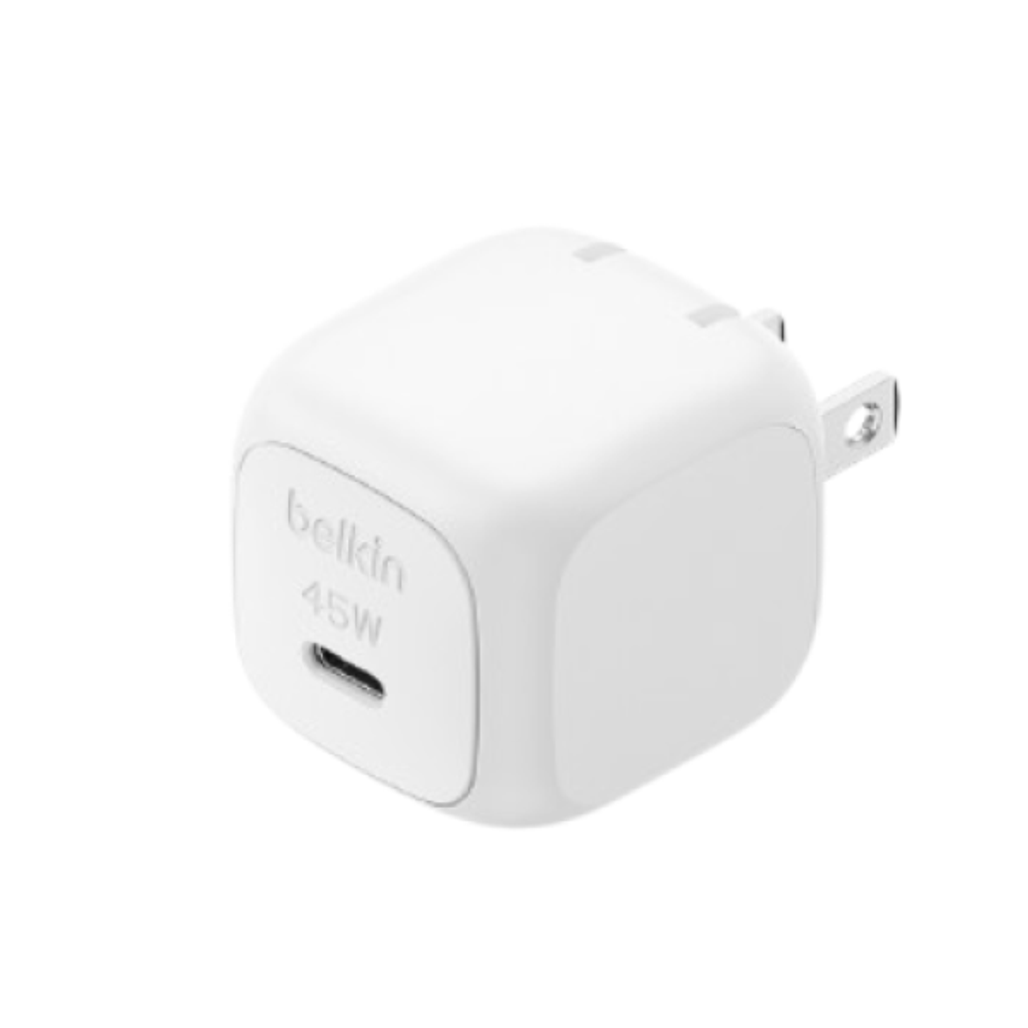 Sạc Nhanh Belkin 45W 1 Cổng Usb - C Pd/Pps Cubic Wall Charger