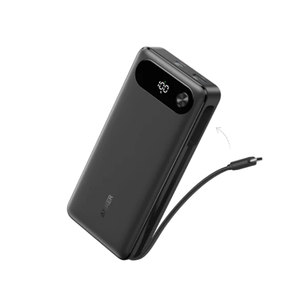 Pin sạc dự phòng Anker A1383 20.000mAh 87W tích hợp cáp Type-C