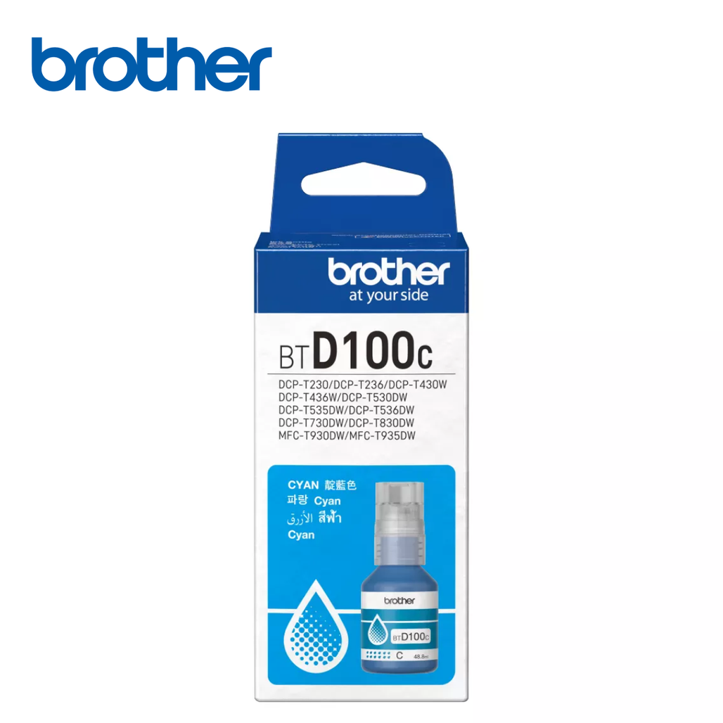 Mực In Phun Brother Btd100C Màu Xanh