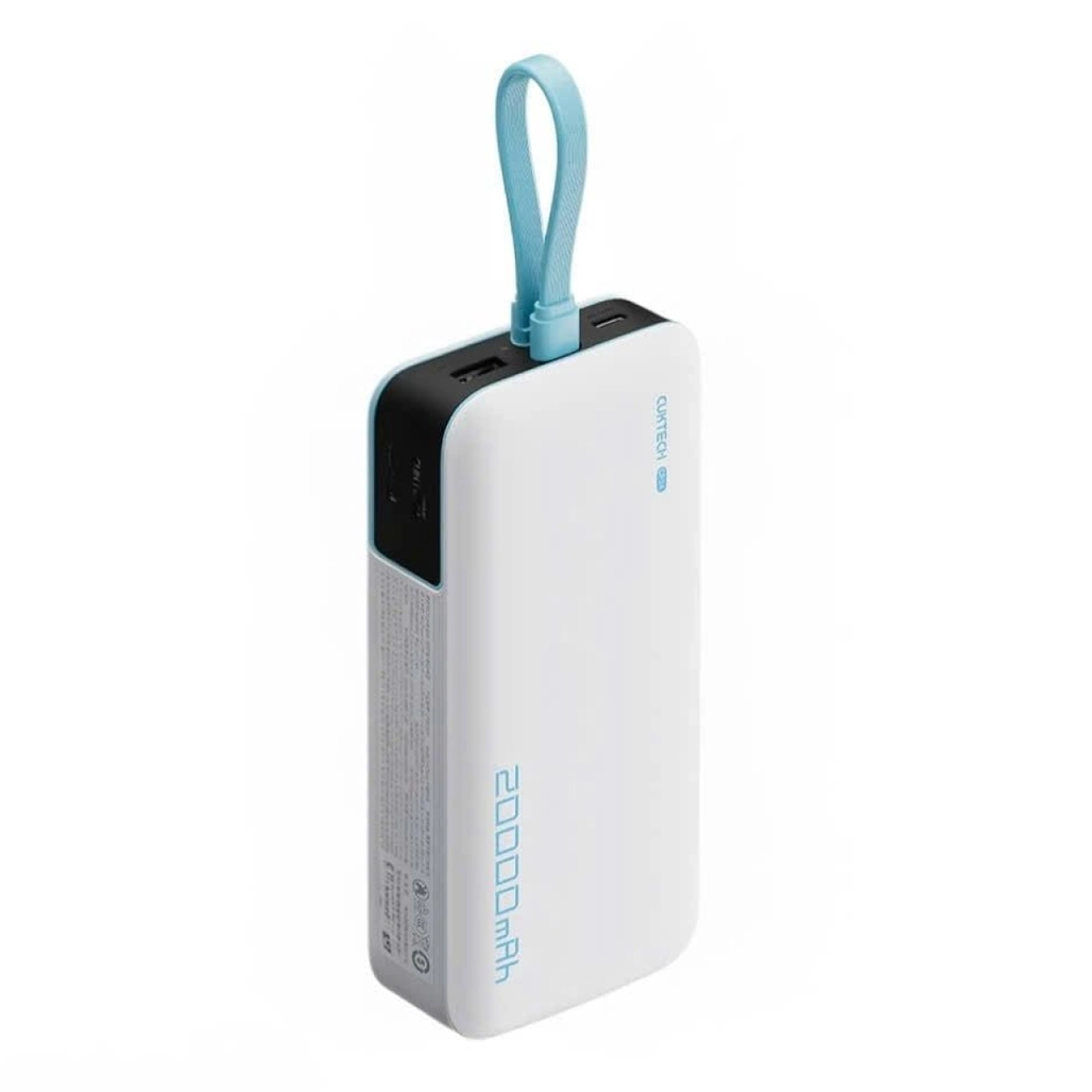 Pin dự phòng cuktech cp24 1a1c 20000mah 40w tích hợp cáp usb-c lpb200n