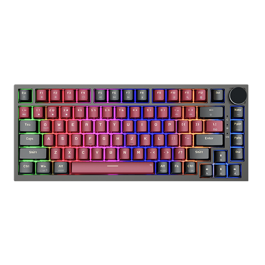 Bàn phím cơ E-DRA EK375 Beta Đen Đỏ