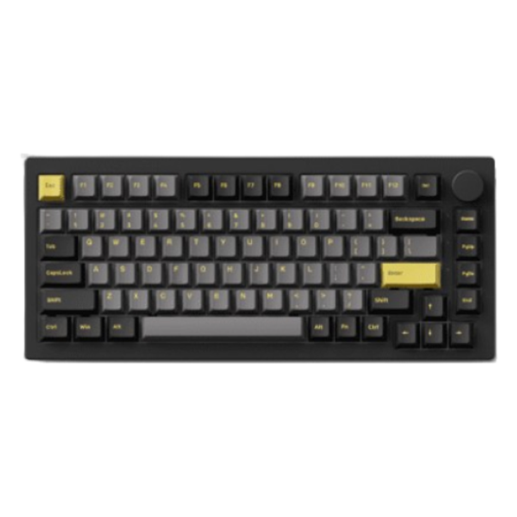 Bàn Phím Cơ Akko Không Dây 5075B Plus Black Gold