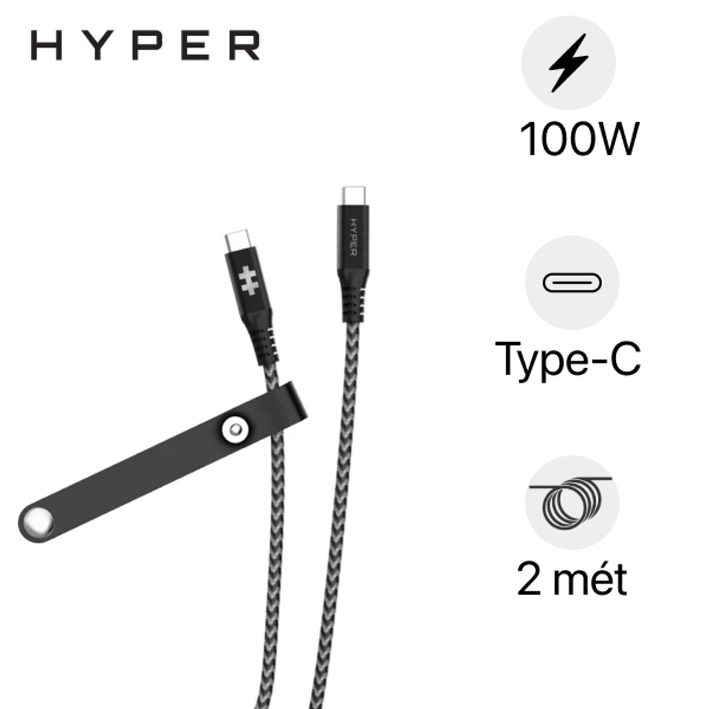 Hyperdrive Hd - Cbg601 Cáp Type C - Type C