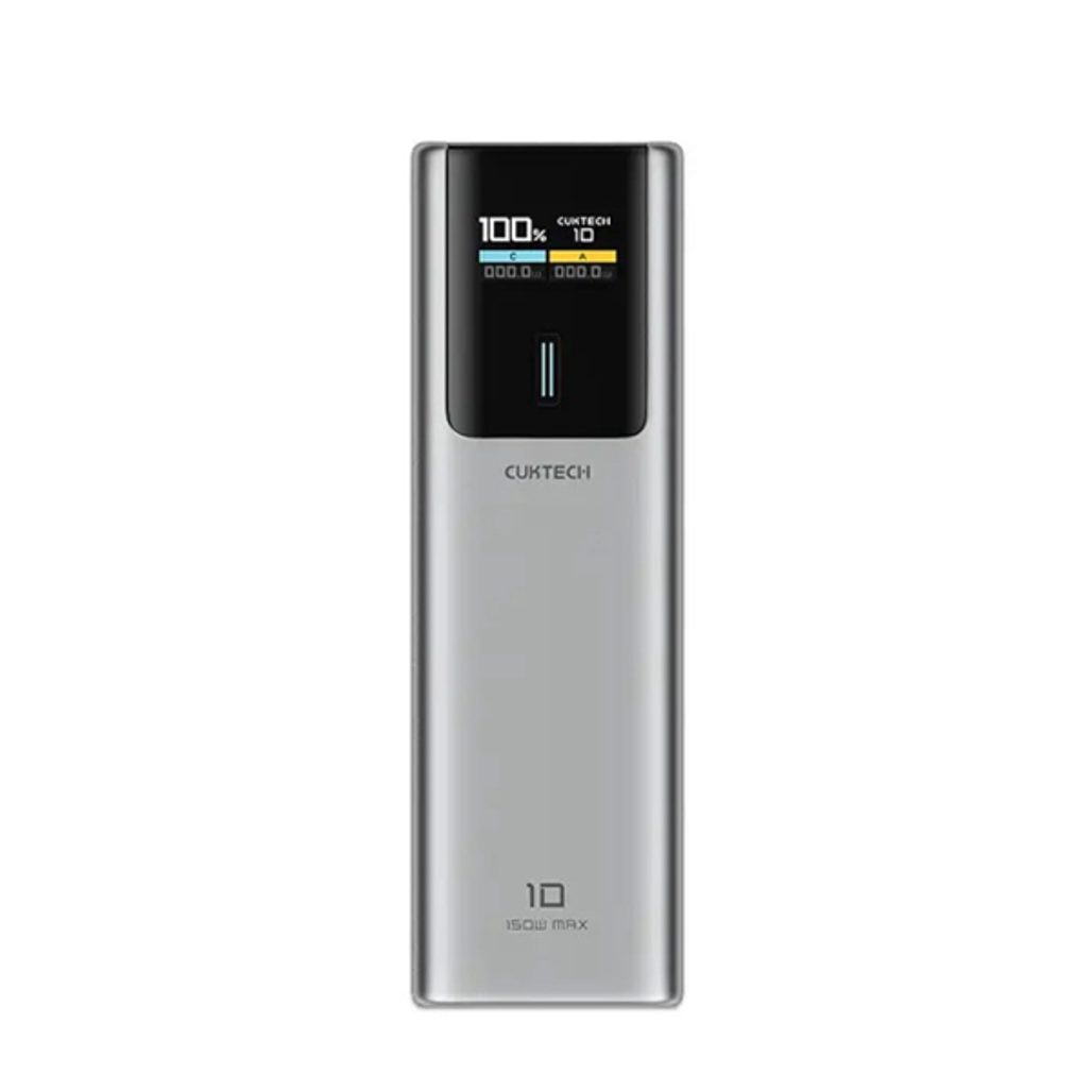 Pin Dự Phòng Cuktech P+Series 2C1A 15000Mah 100W Có Màn Hình No.10 Plus Pb150P