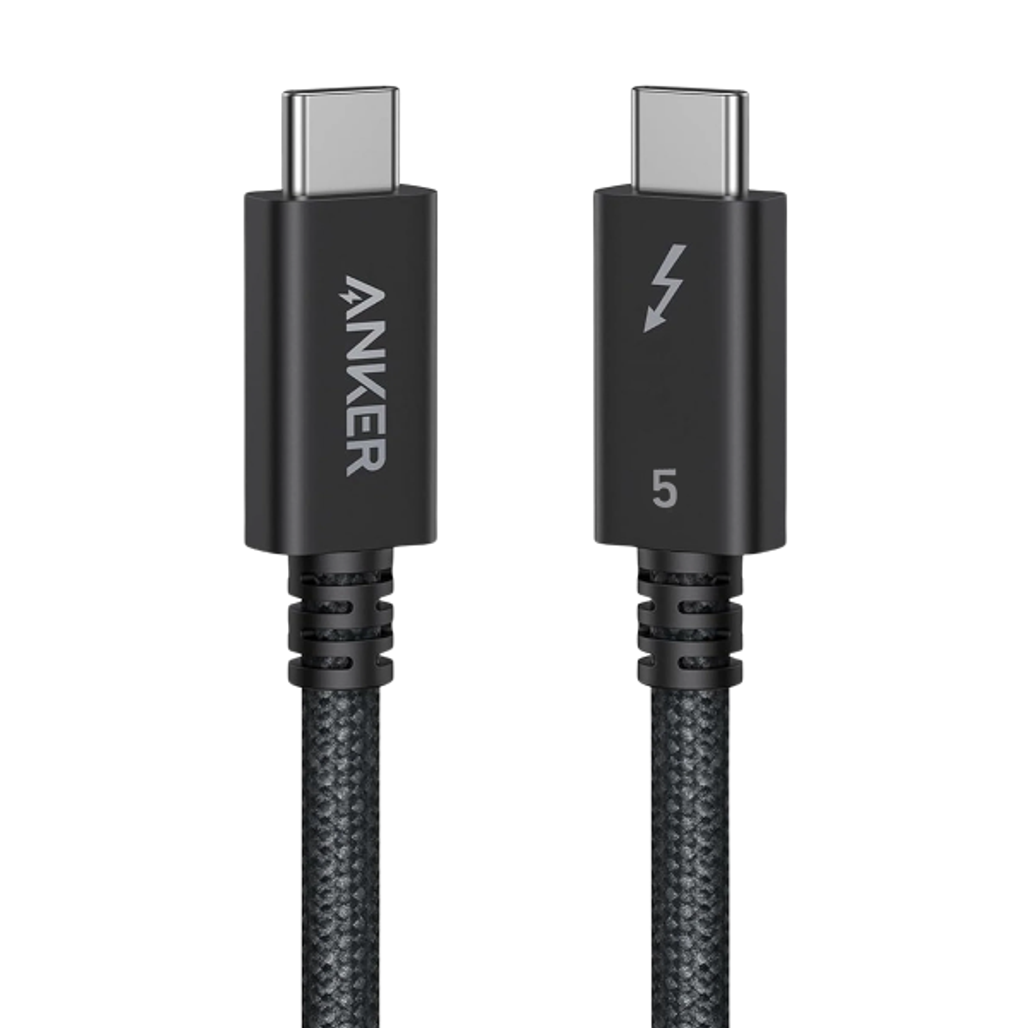 Cáp Anker Thunderbolt 5 240W 80Gbps Dài 0.5M A84N1