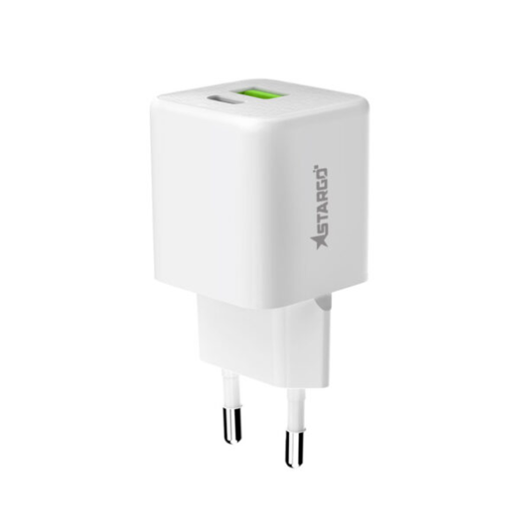 Sạc Stargo Powergo Pd+Qc3.0 1C1A 30W