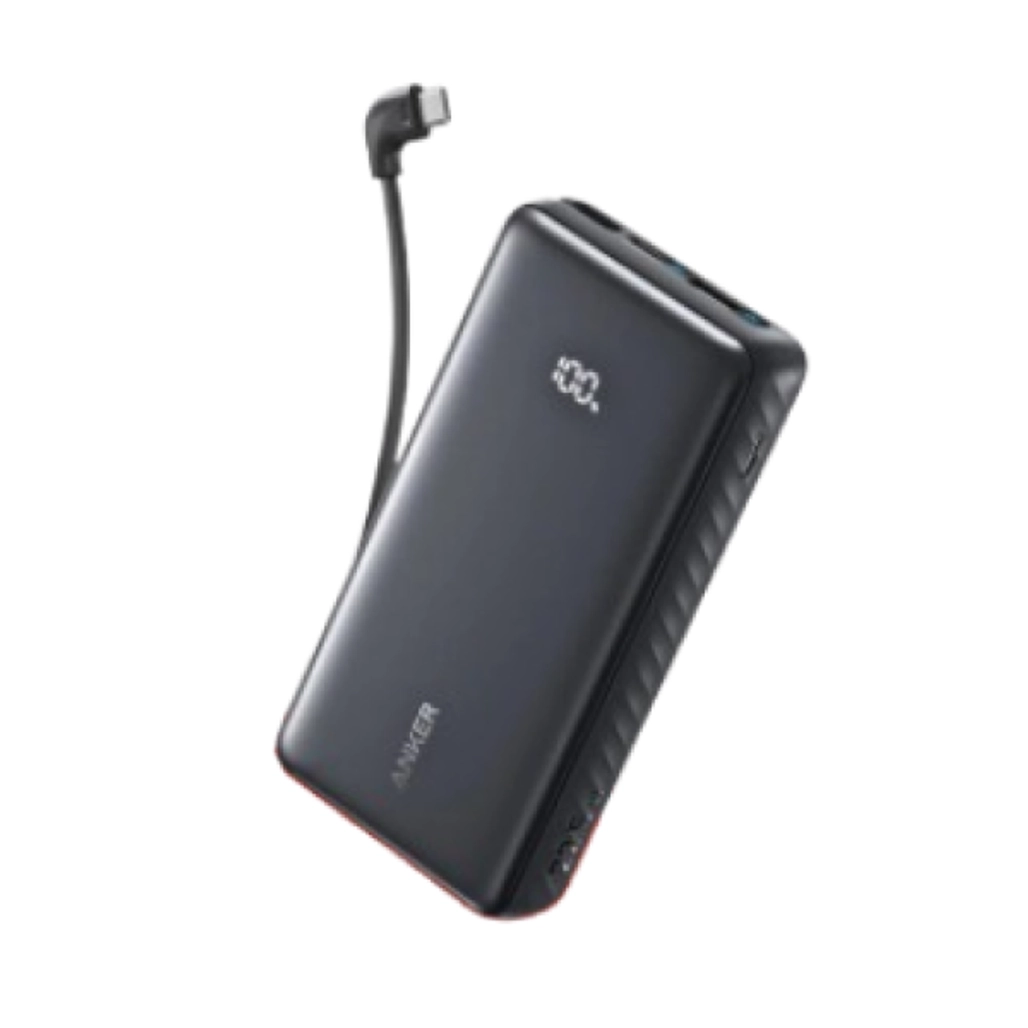 Pin Dự Phòng Anker 20000Mah 22.5W Tích Hợp Cáp Usb - C A110E