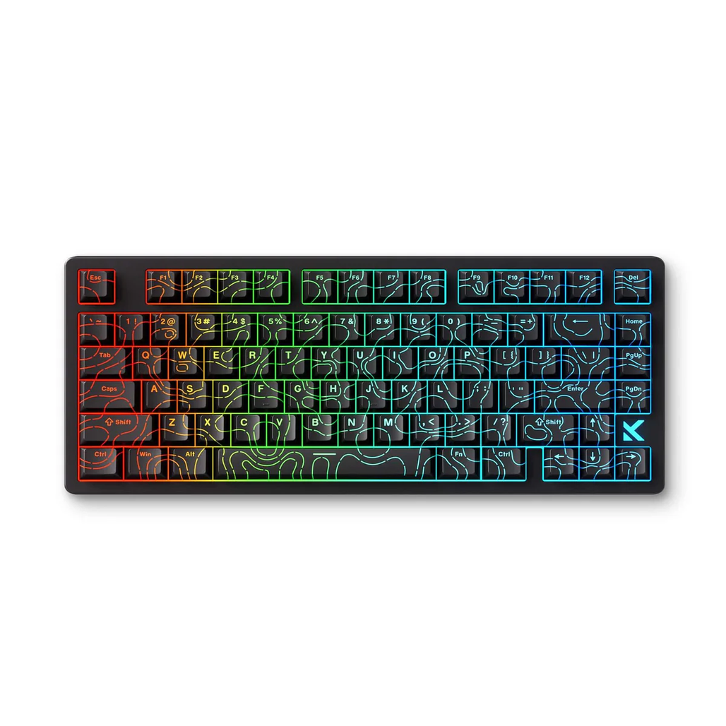 Bàn phím Gaming có dây HE Magnetic Mchose Jet 75 Rapid Trigger Black