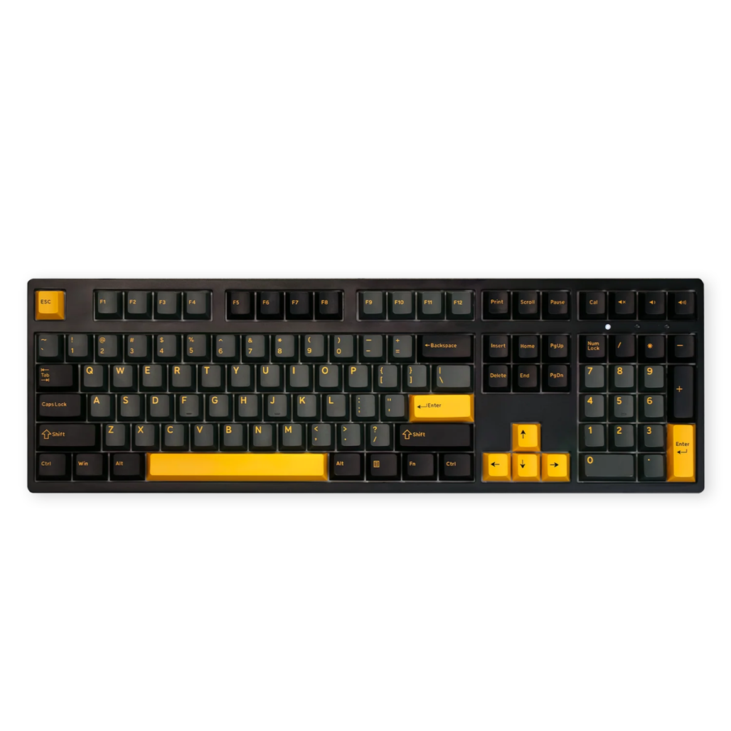 Bàn phím cơ không dây Akko 3108RF V3 Black+Gold