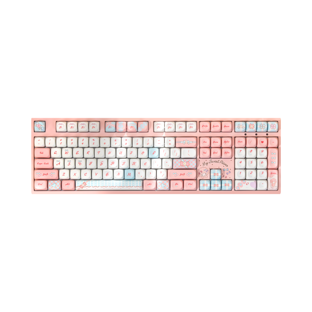 Bàn phím cơ không dây Akko 3108RF V3 Piano Sweet