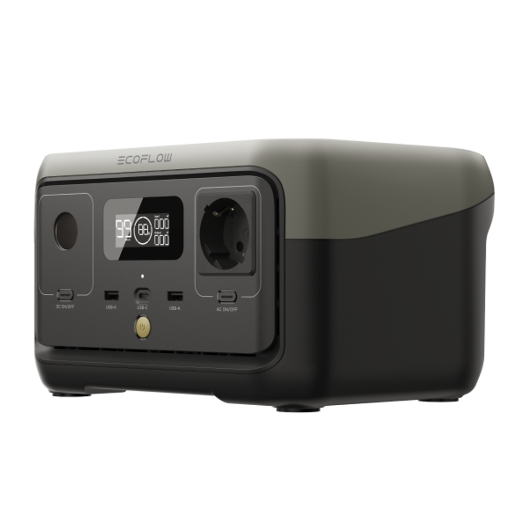 Trạm Sạc Dự Phòng Di Động Ecoflow 300W 256WH River 2 ZMR600