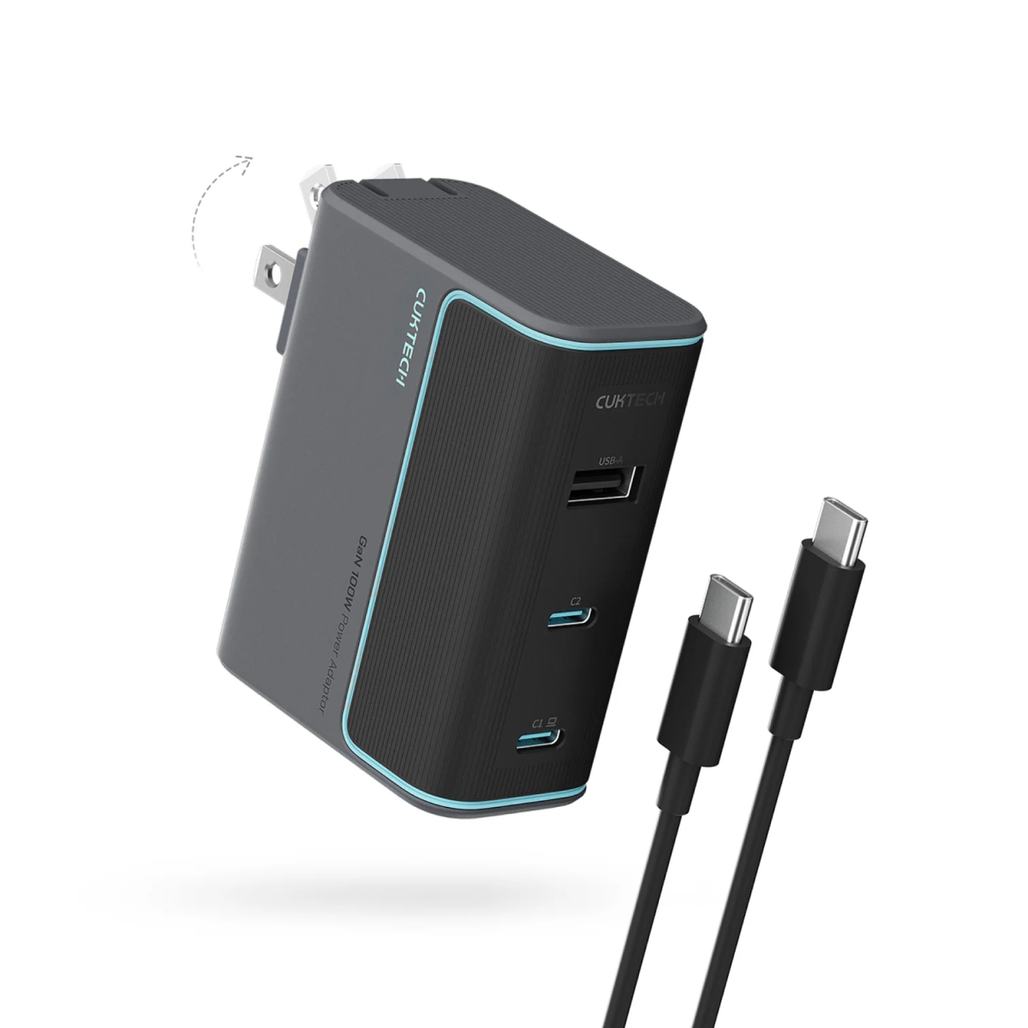 Sạc Cuktech Gan 2C1A 140W Kèm Cáp Usb - C Ad1003Us