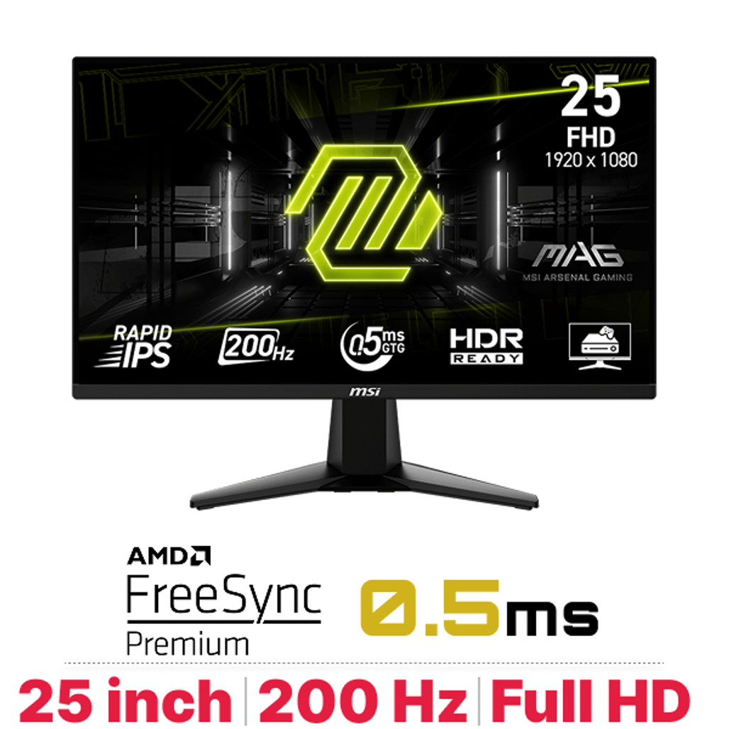 Màn hình Gaming MSI MAG 255F E20 25 inch