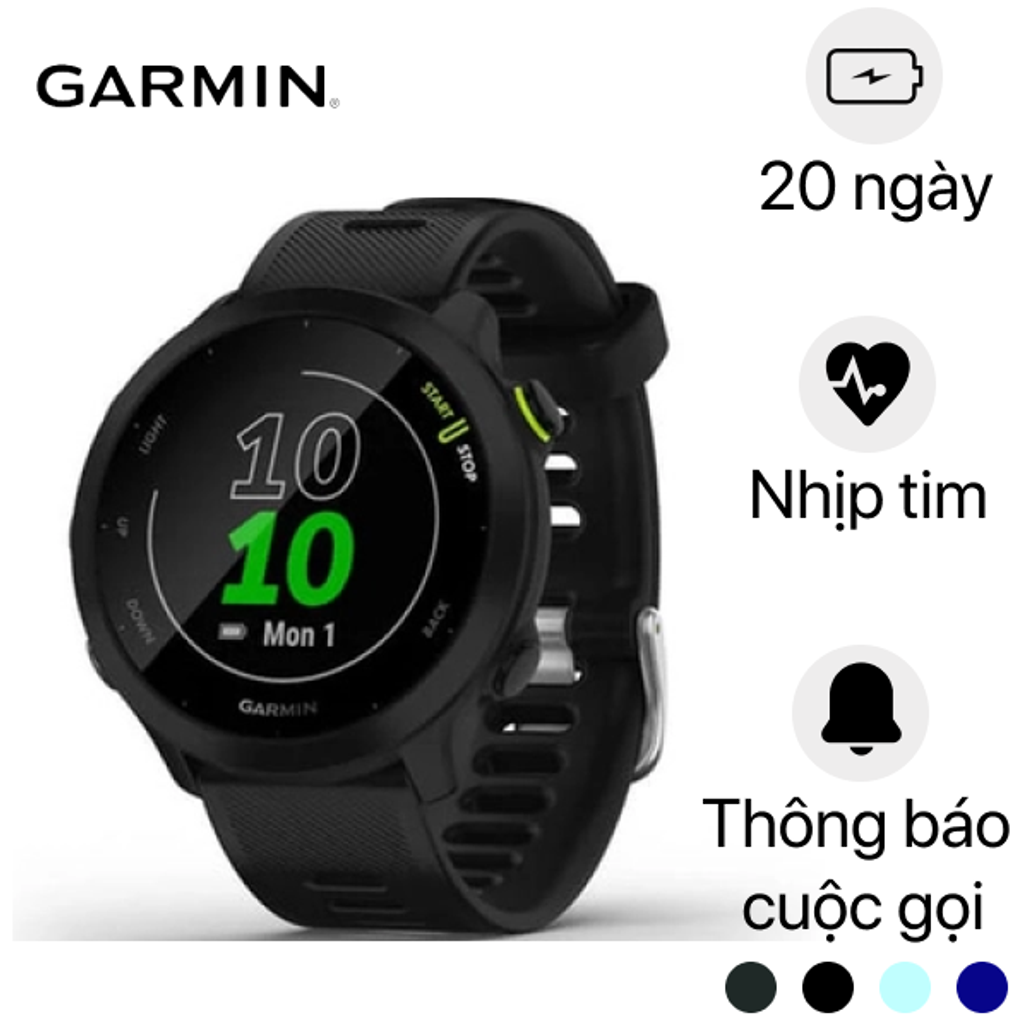 Đồng Hồ Thông Minh Garmin Forerunner 55 - Cũ Xước Cấn