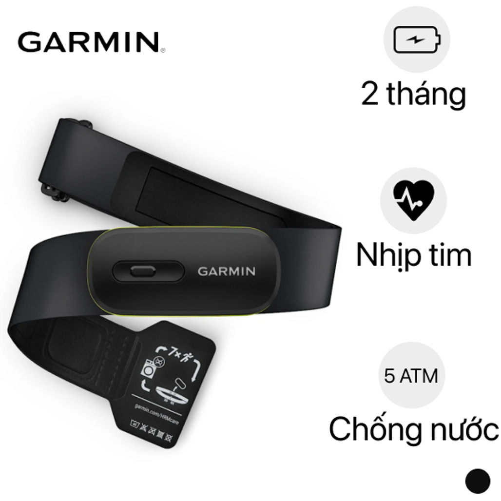 Dây Đo Nhịp Tim Garmin Hrm 600 Xs - S