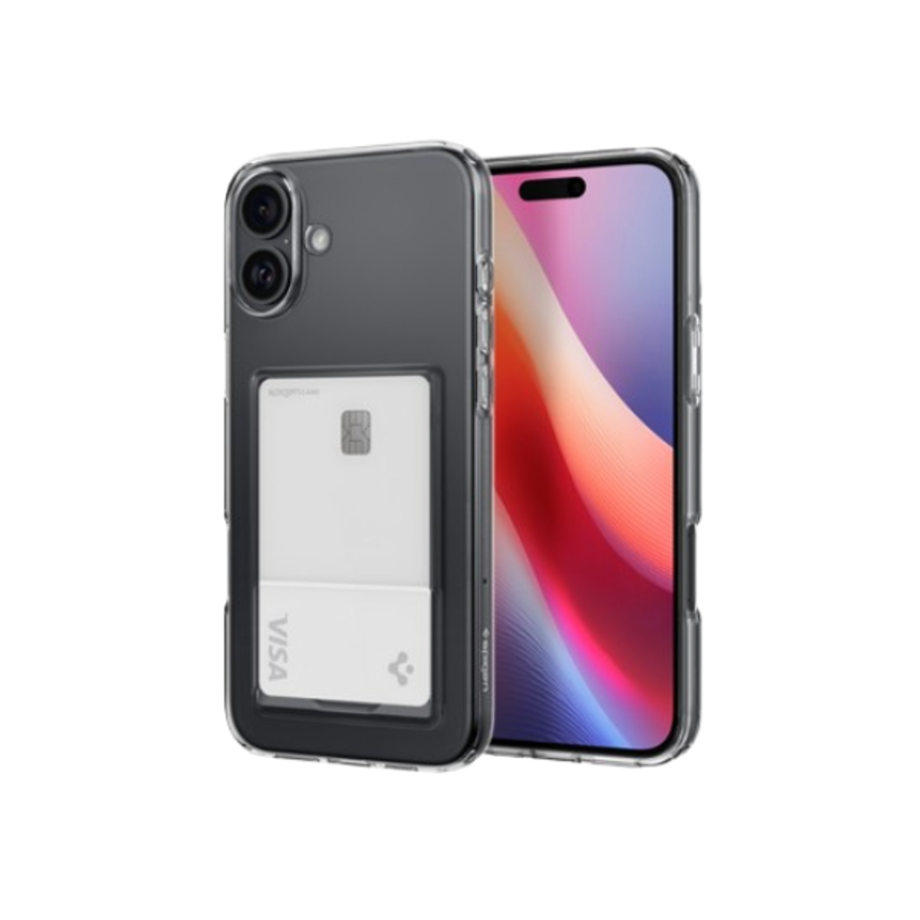 Ốp lưng iPhone 16 Plus Spigen Crystal Slot Crystal Clear