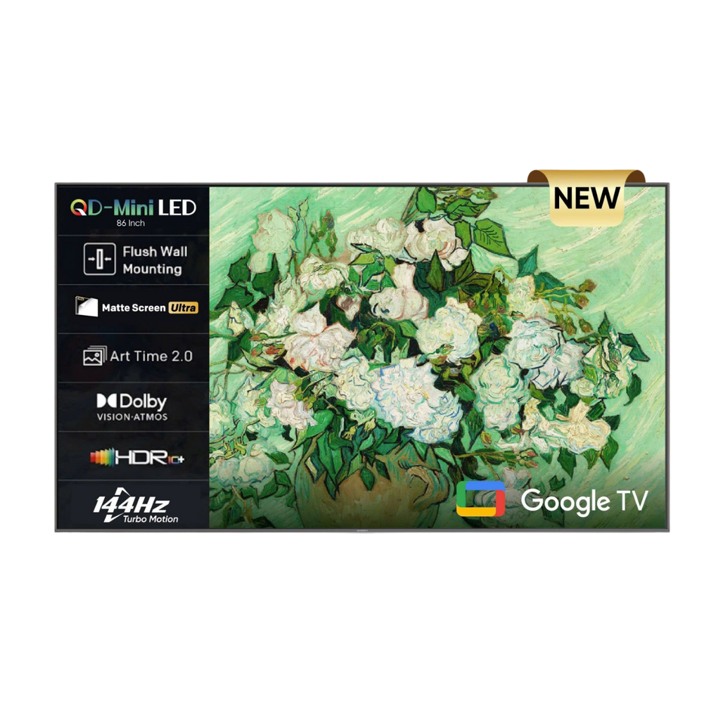 Coocaa khung tranh QD-QLED 4K 86 inch 2025 (86L85)