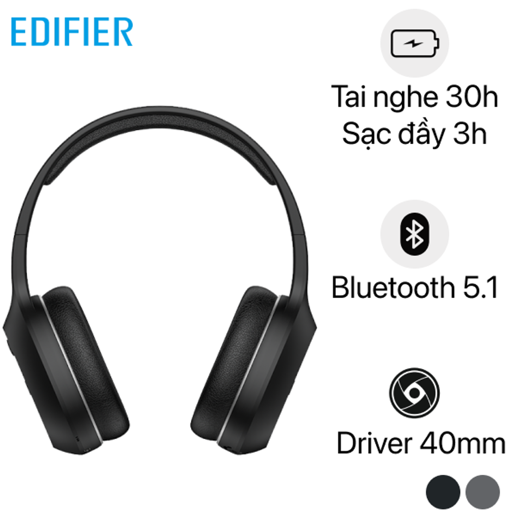 Tai nghe Bluetooth chụp tai Edifier W600BT
