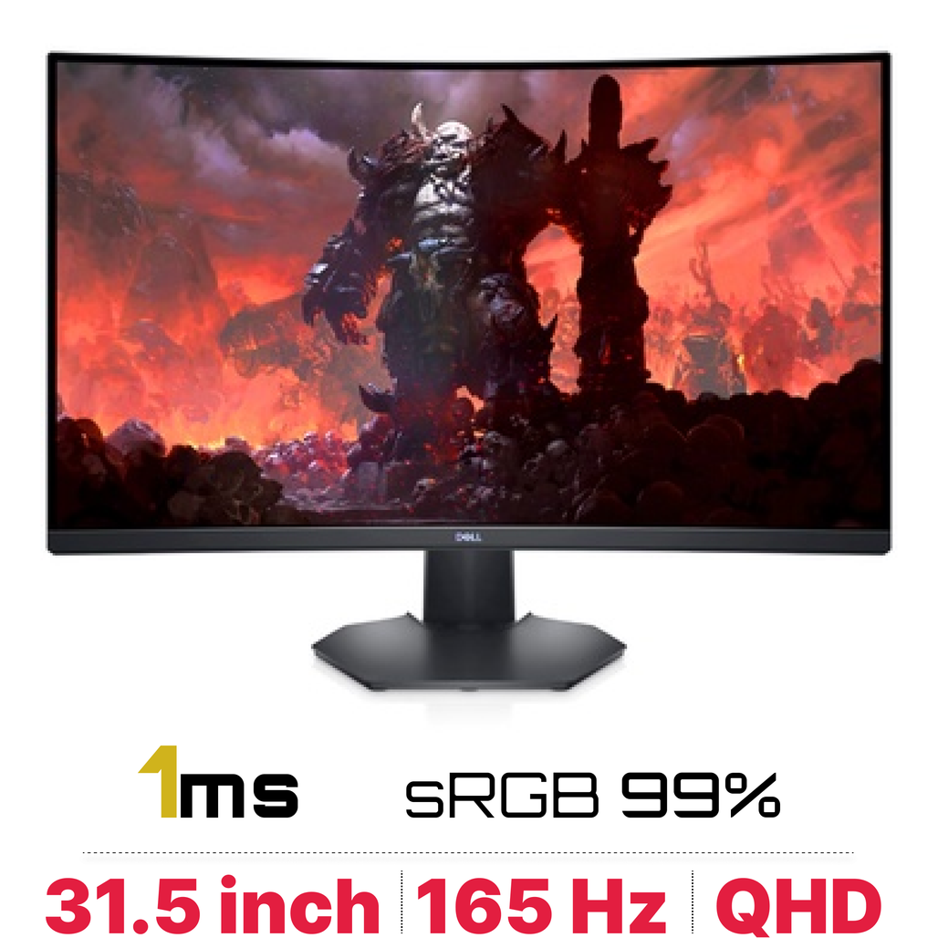 Màn Hình Cong Dell Curved Gaming S3222Dgm 31.5 Inch