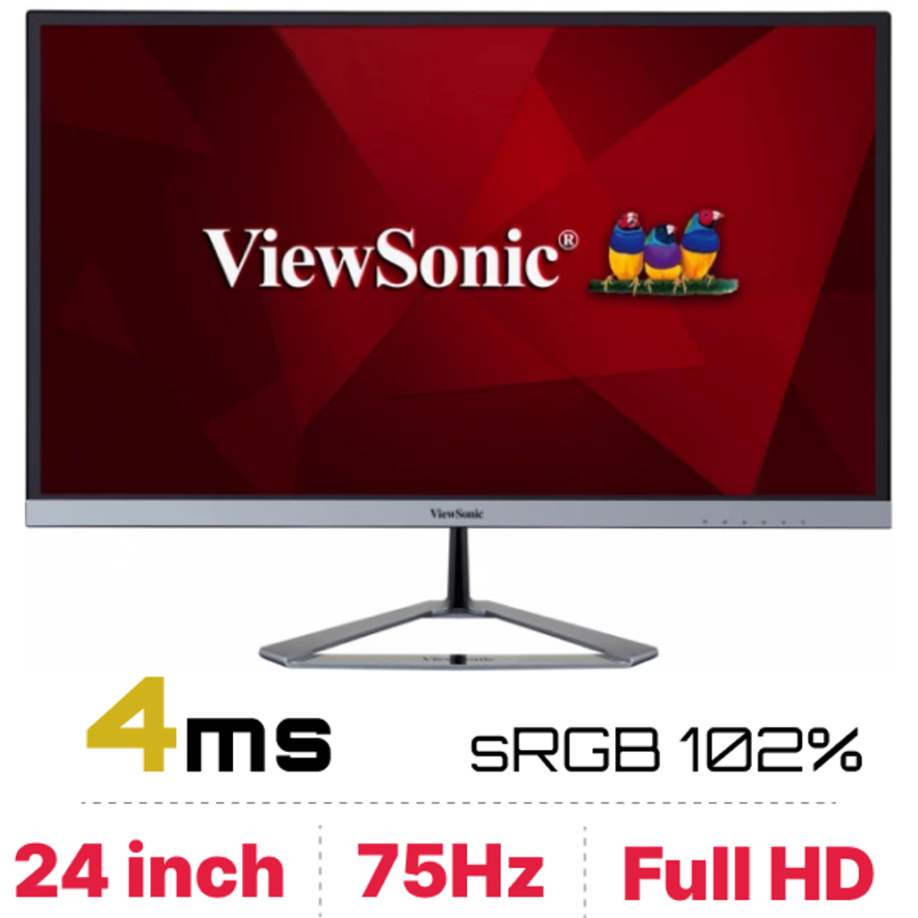 Màn Hình Viewsonic Vx2476 - Smhd 24 Inch - Cũ Đẹp