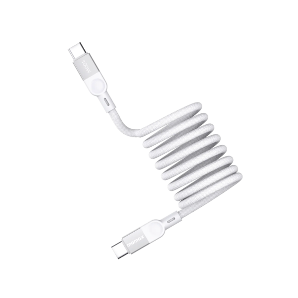Cáp Momax Usb - C To Usb - C Mag Link 100W Usb 2.0 Có Nam Châm Dài 1M Dc35 - Cũ