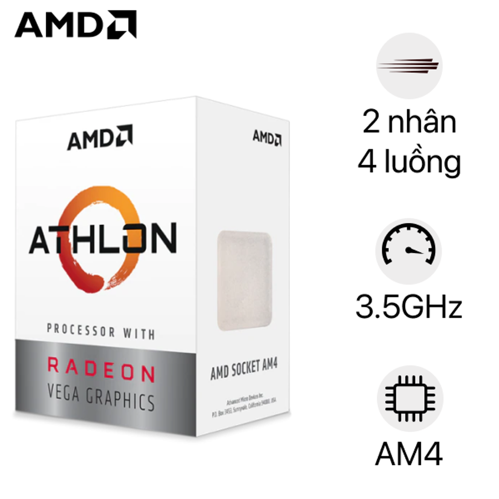 CPU AMD Athlon 3000G