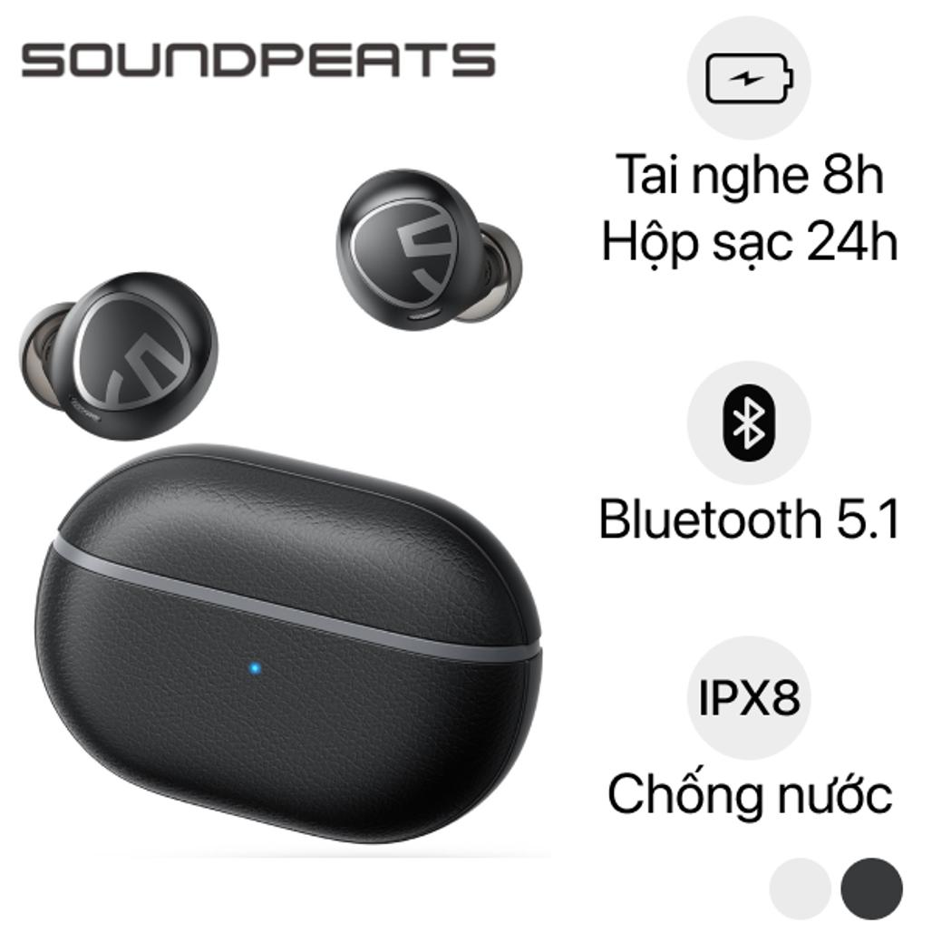 Tai nghe Bluetooth True Wireless SoundPEATS Free2 Classic