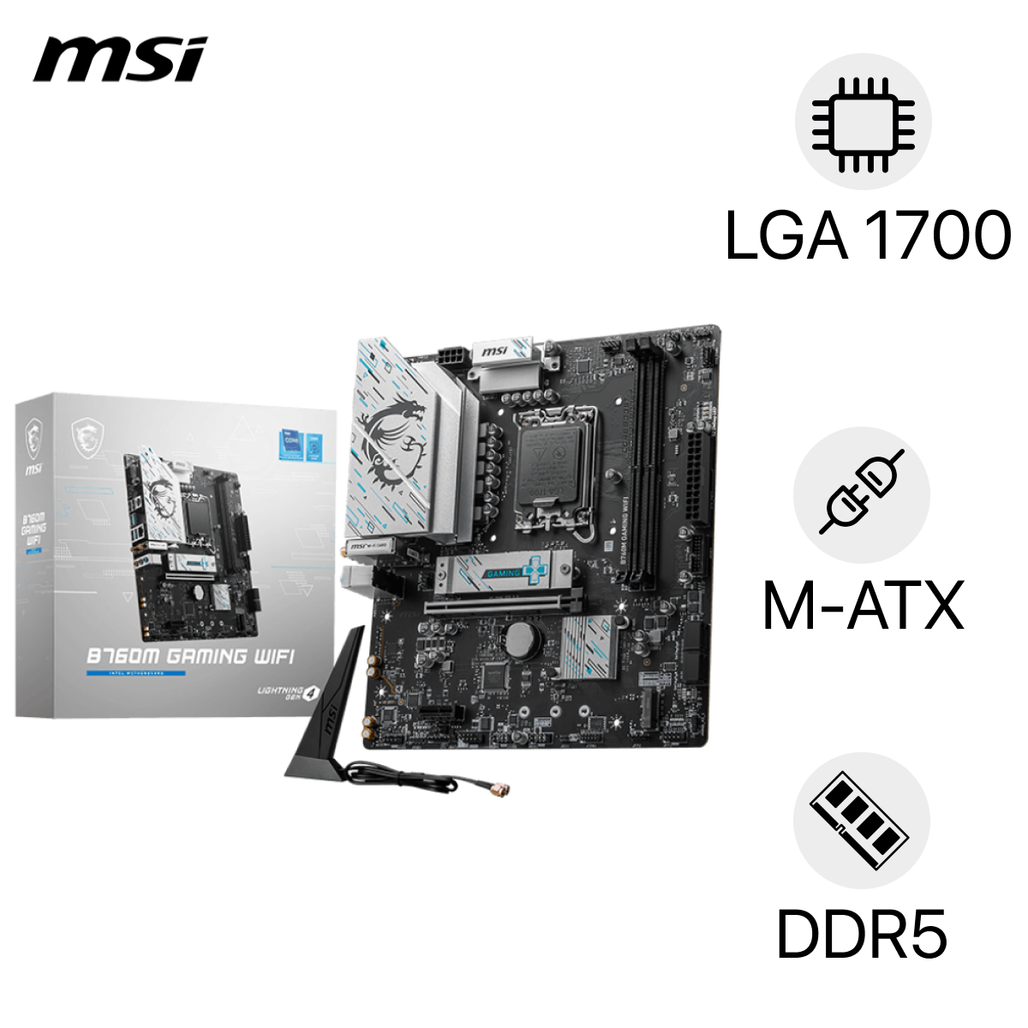 Mainboard Msi B760M Gaming Wifi Ddr5