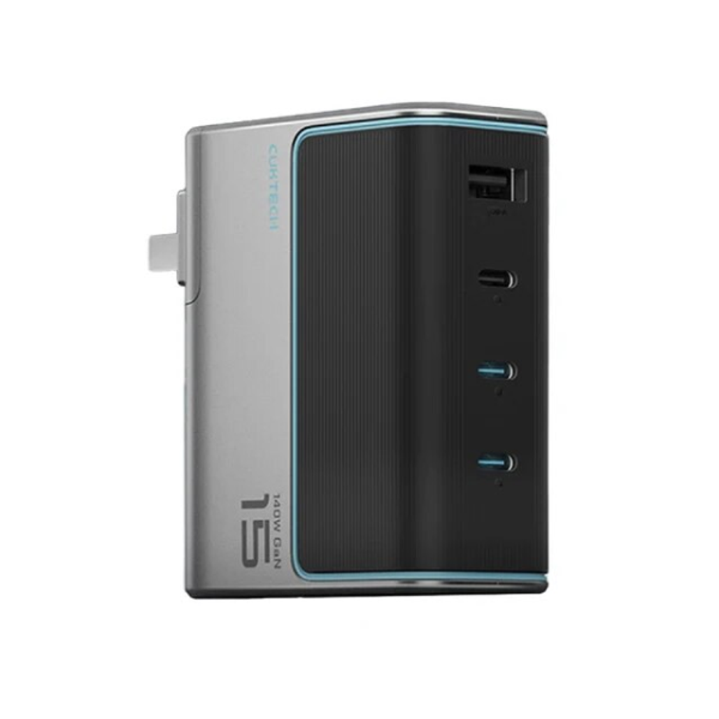 Sạc Cuktech 3C1A 140W Kèm Cáp Usb - C Ad1404Us