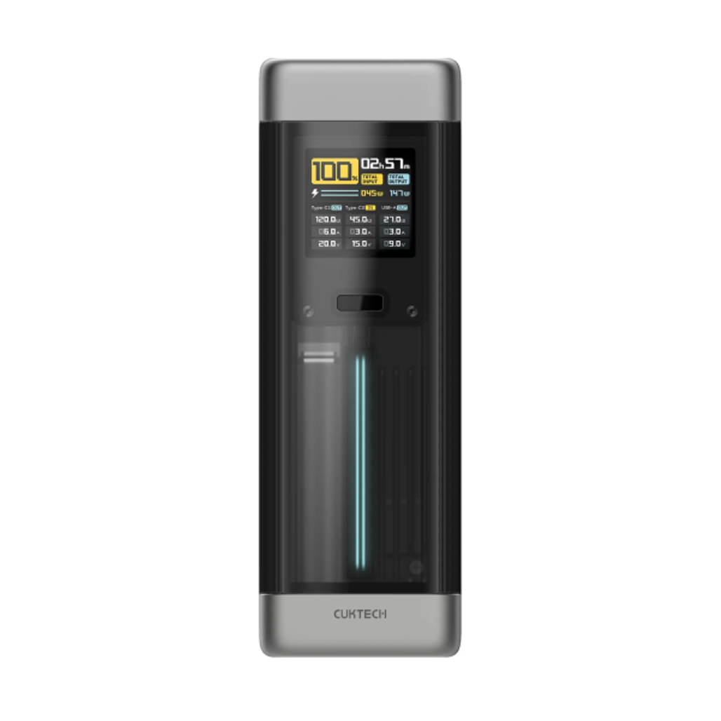 Pin Dự Phòng Cuktech P+Series 2C1A 25000Mah 210W Có Màn Hình No.20 P23