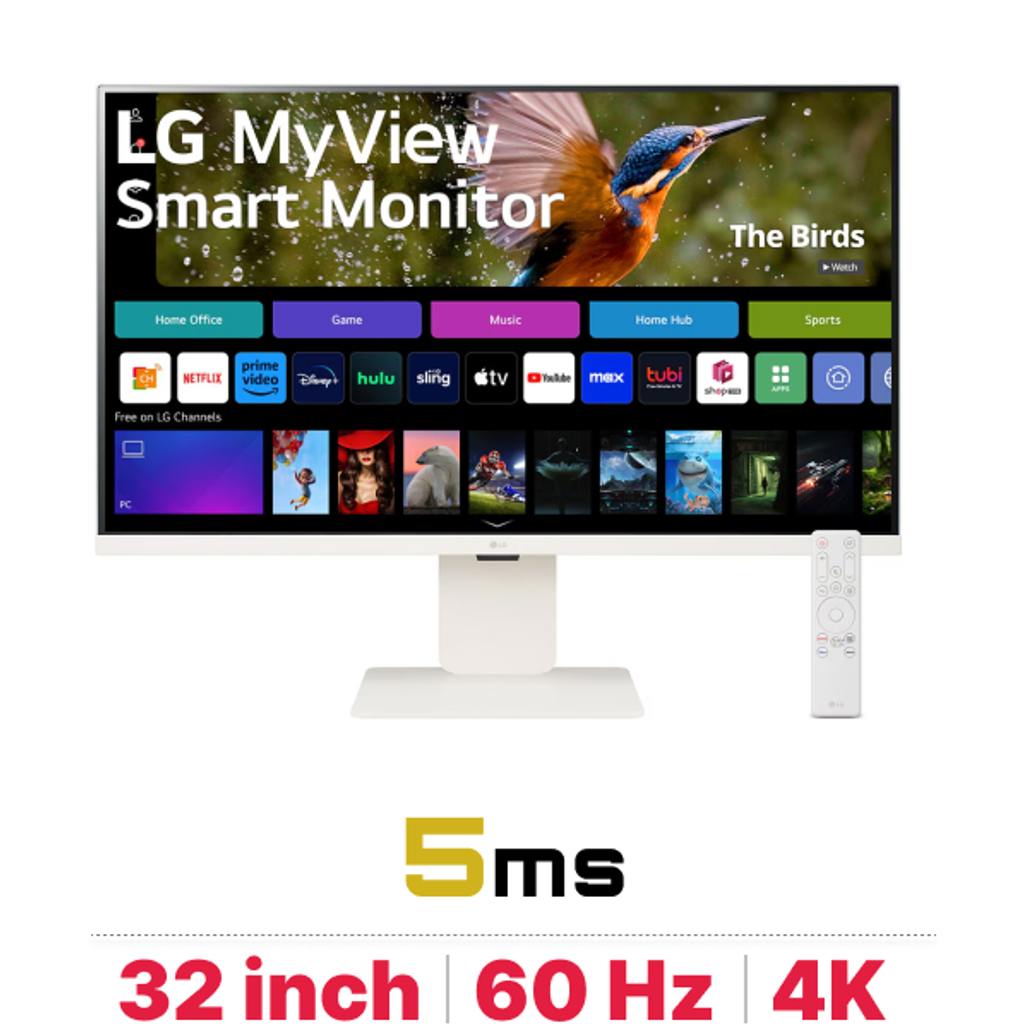 Màn hình thông minh LG 32SR83U-W 32 inch - Đã Kích Hoạt