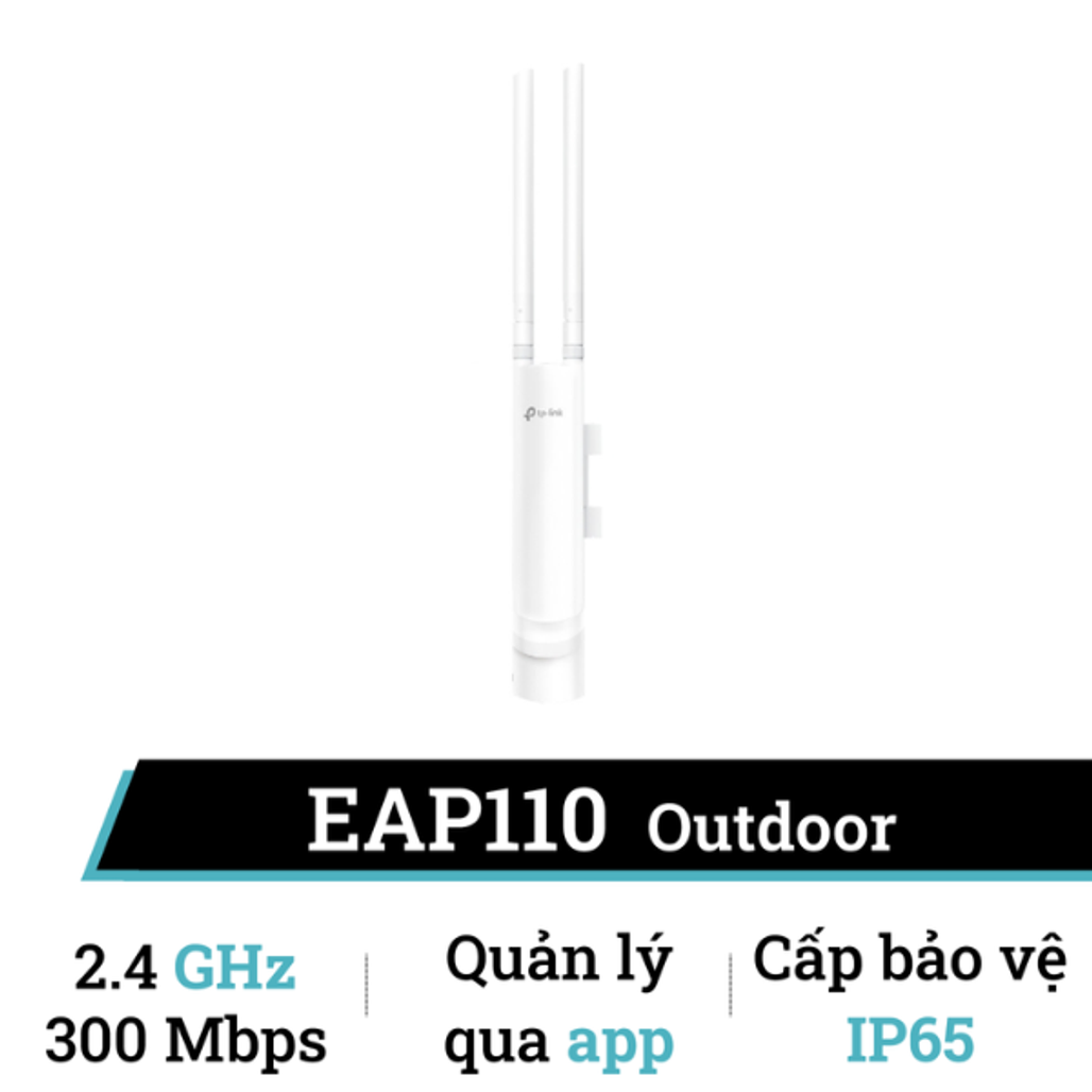 Bộ phát Wifi không dây TP-Link EAP110 - Outdoor