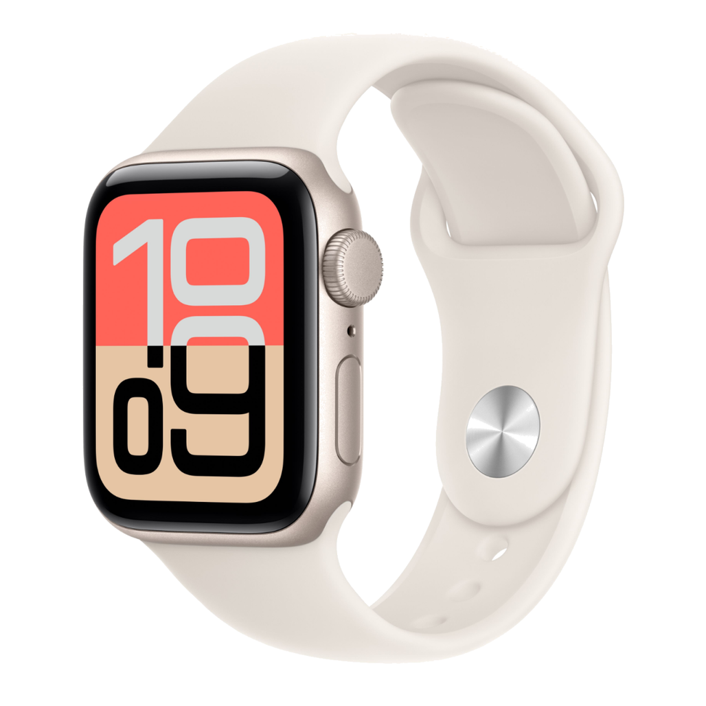 Apple Watch SE 3 40mm (5G) Viền Nhôm Dây Cao Su Size M/L - Chính hãng Đã kích hoạt