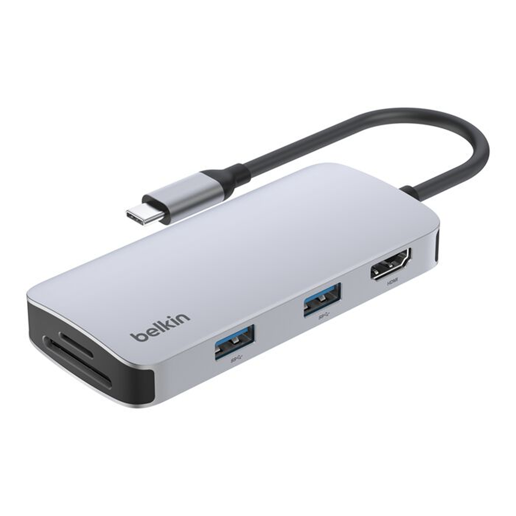 Hub Belkin Usb - C 5 Trong 1 Pd 3.0 4K60Hz