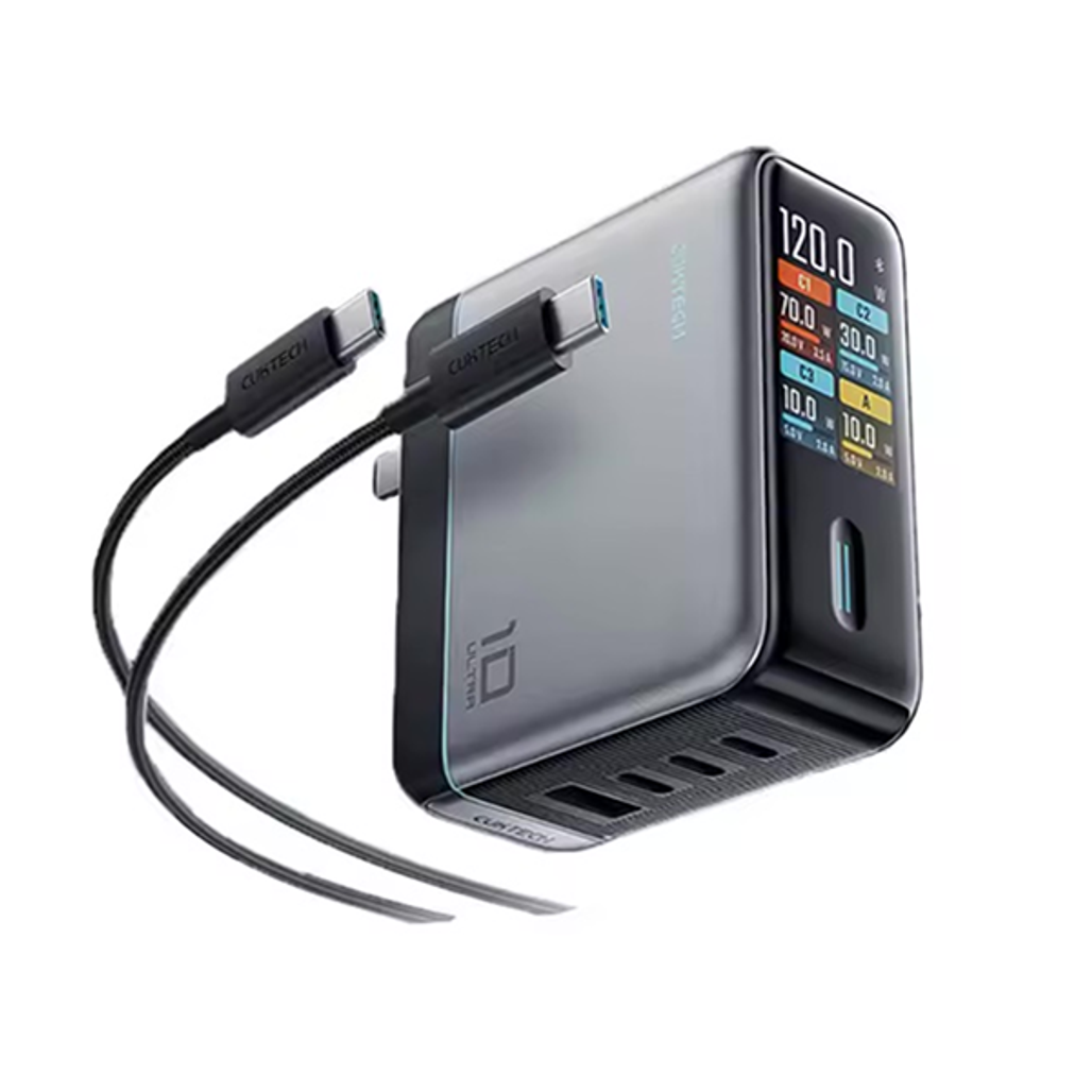 Sạc Cuktech 3C1A No.10 màn hình ultra 120W kèm cáp C-C (CN) AD1204U