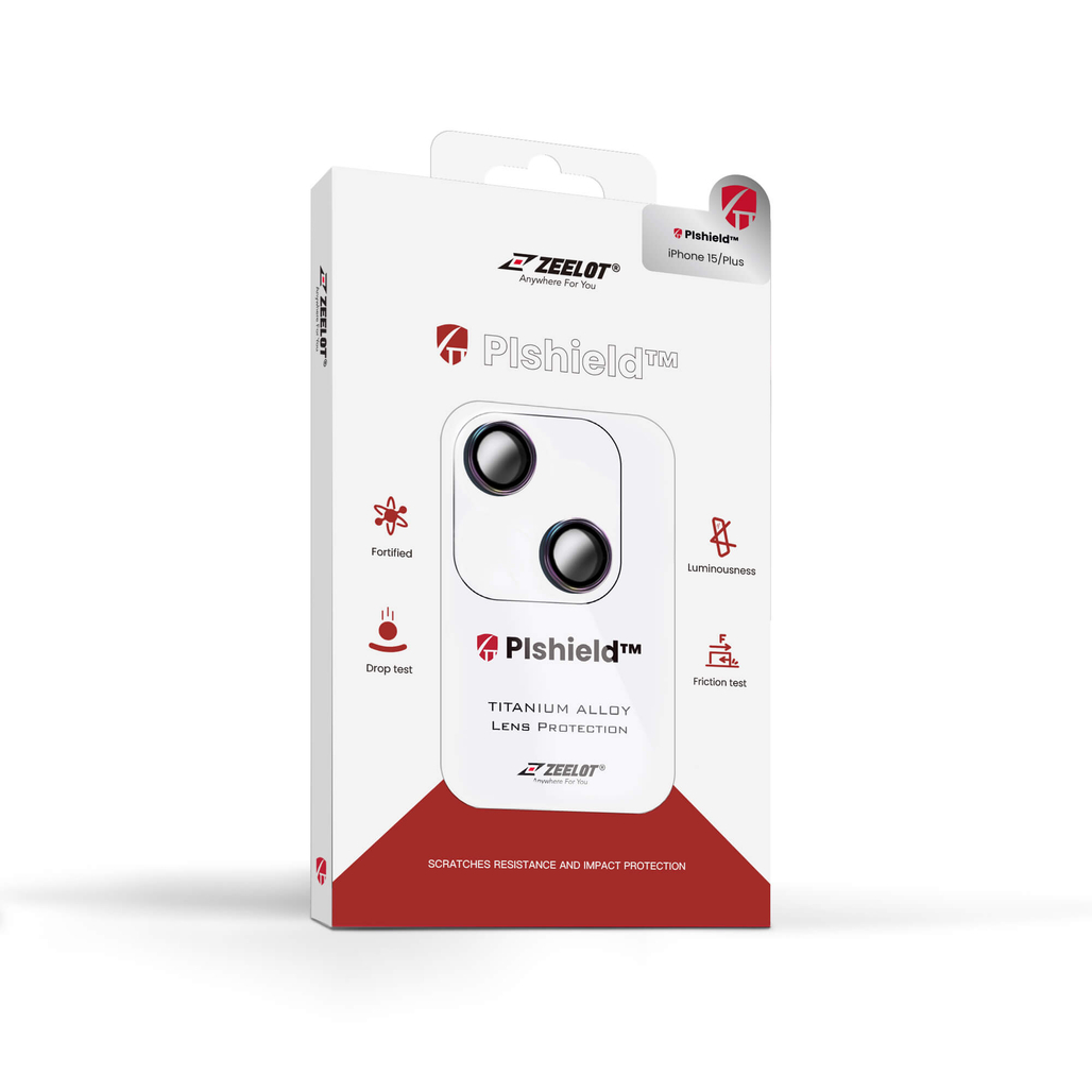 Miếng Dán Camera Apple Iphone 14/14 Plus | 15/15 Plus Zeelot Pishield Viền Màu