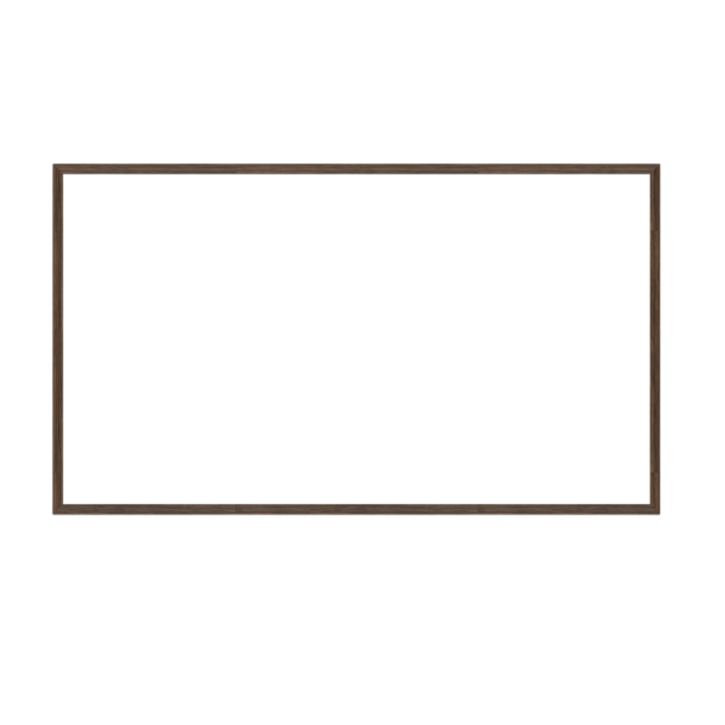 Khung tranh tivi Coocaa (55LN7000G) - vân gỗ tối