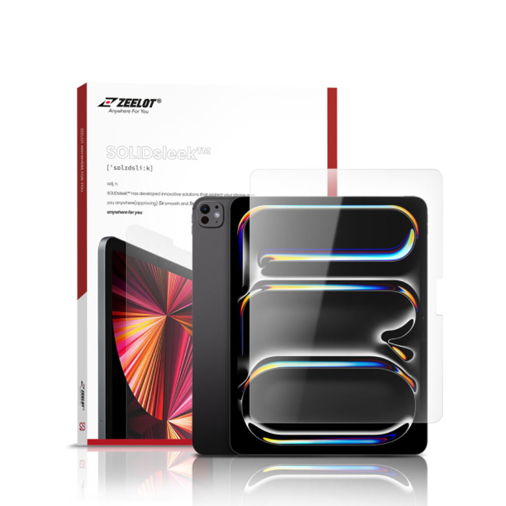 Zeelot Ipad Air 13 (M2/M3) Miếng Dán Kính Cường Lực Full