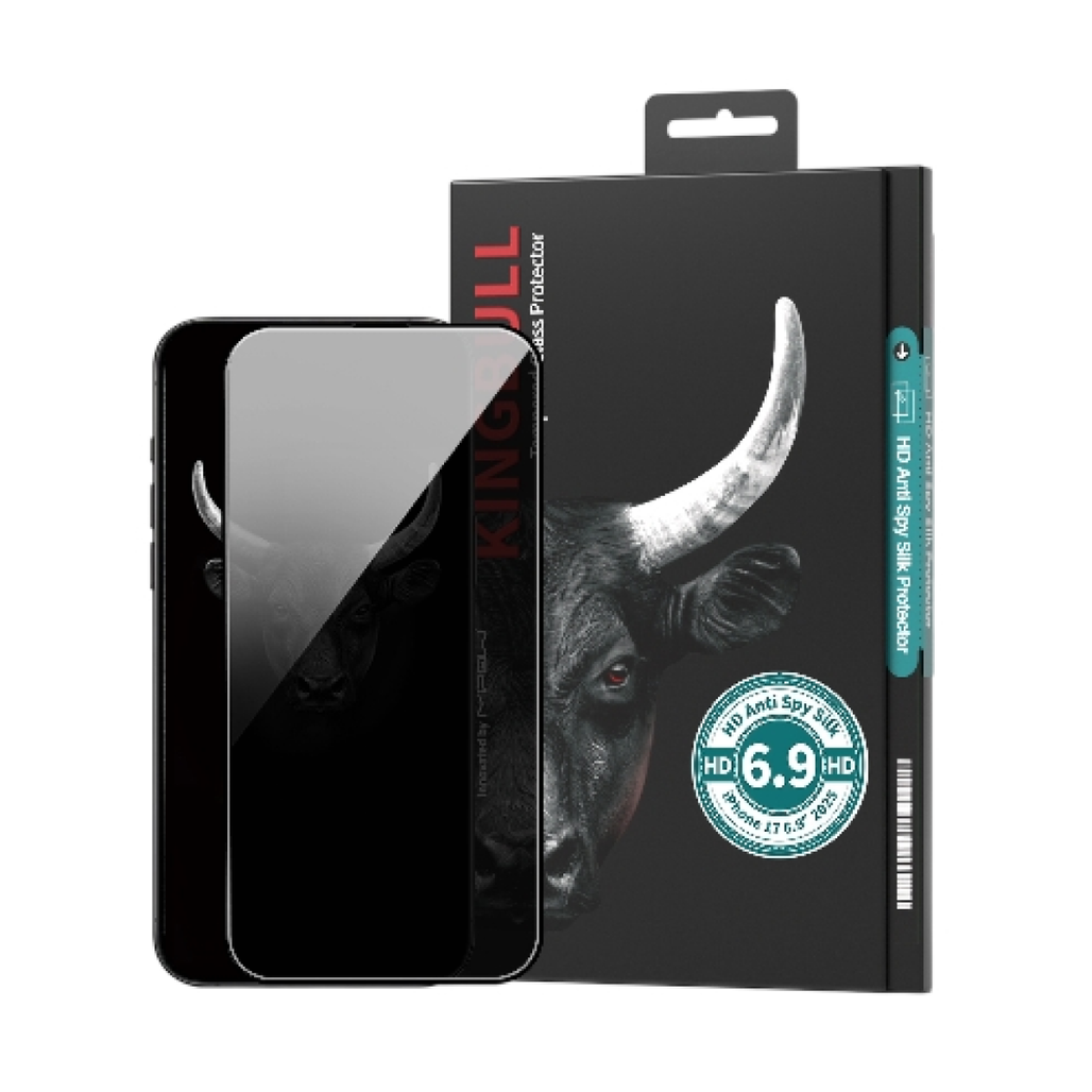 Dán Kính Cường Lực Màn Hình Apple Iphone 17 Pro Max Mipow Chống Nhìn Trộm Premium Full Cao Cấp