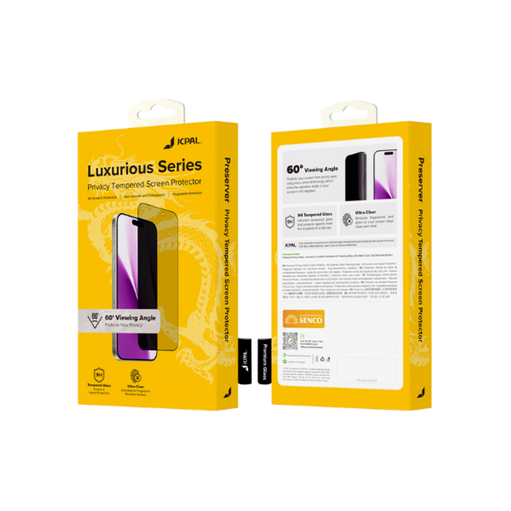 Dán Kính Cường Lực Màn Hình Apple Iphone Air Jcpal Chống Nhìn Trộm Full Cao Cấp