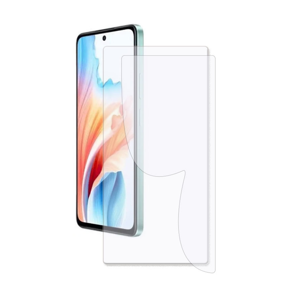 Dán Kính Cường Lực Màn Hình Oppo A5I/Oppo A79 S - Case Chống Va Đập Full Màn Đen