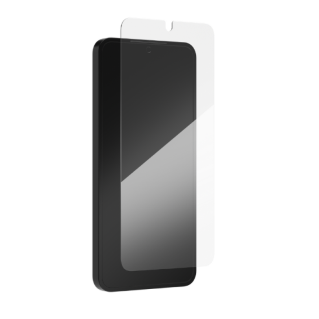 Miếng Dán Kính Cường Lực Samsung Galaxy S24 Zagg Plus Edge Đen