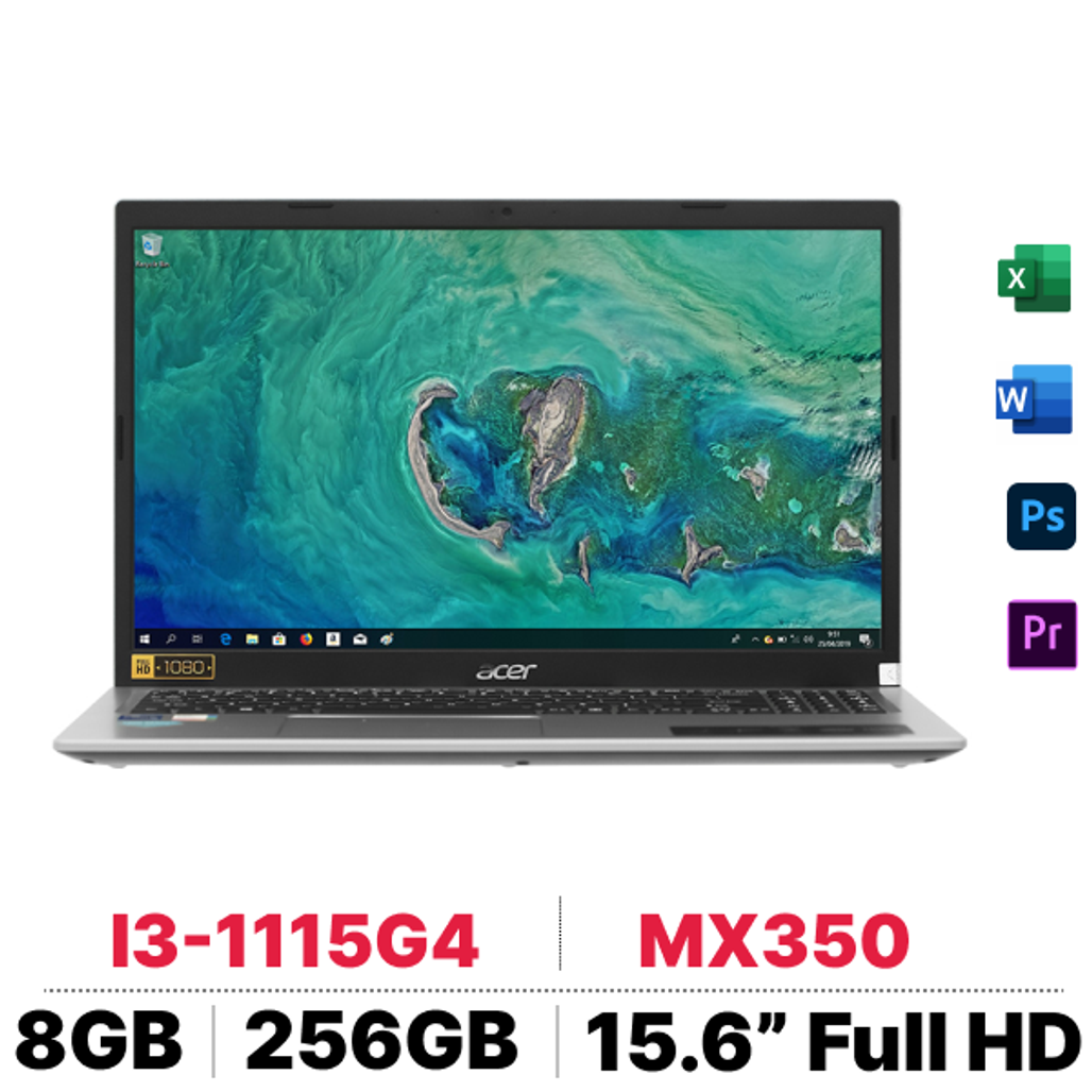 Laptop Acer Aspire 3 A315 - 58G - 3597 Nx.adusv.006 - Cũ Trầy Xước