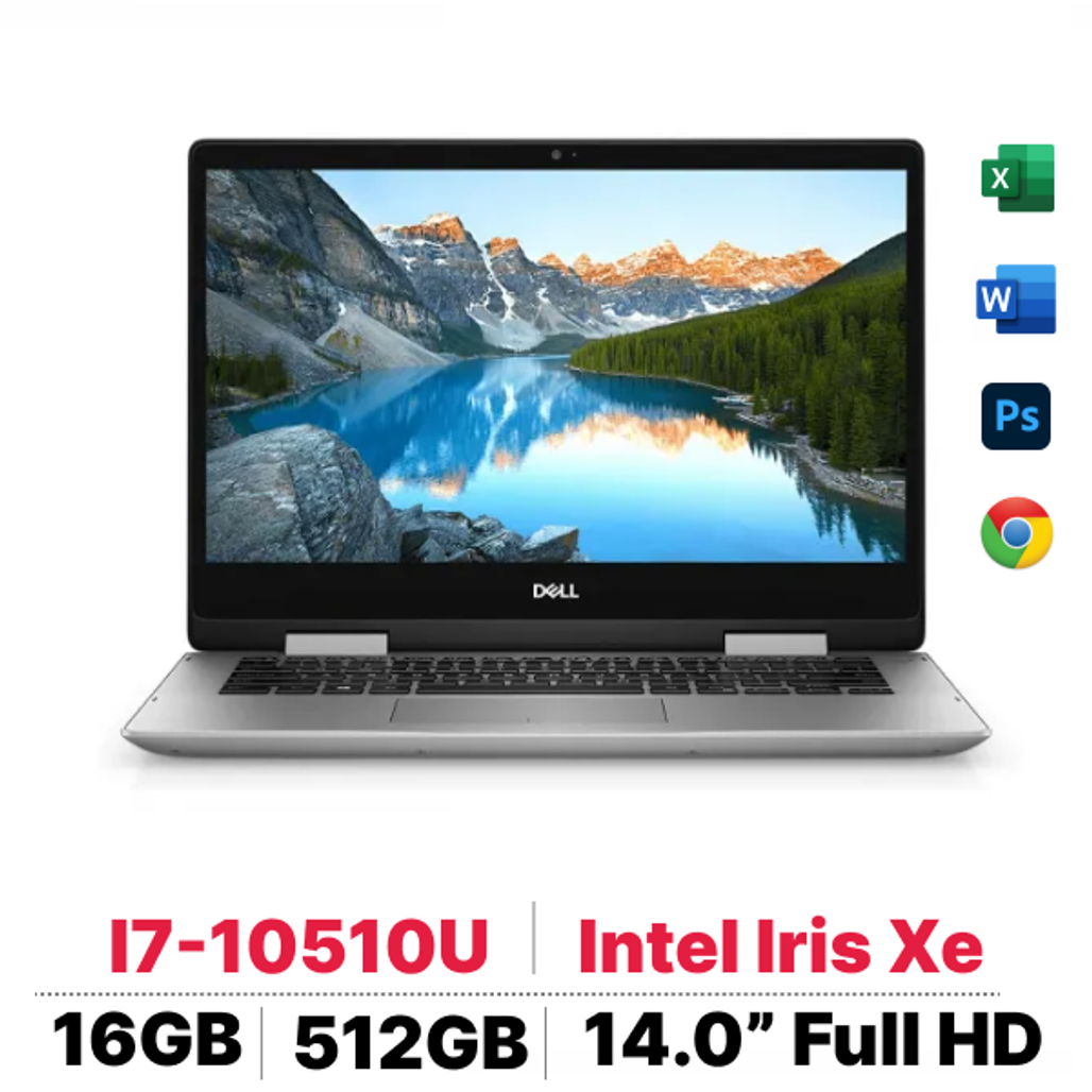 Laptop Dell Inspiron 14 5491 2In1 P93G001 - Cũ Xước Cấn