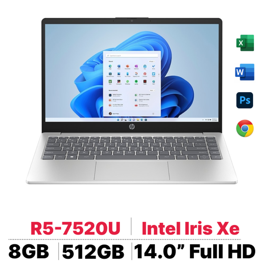Laptop Hp 14S - Em0078Au 80R28Pa - Cũ Trầy Xước