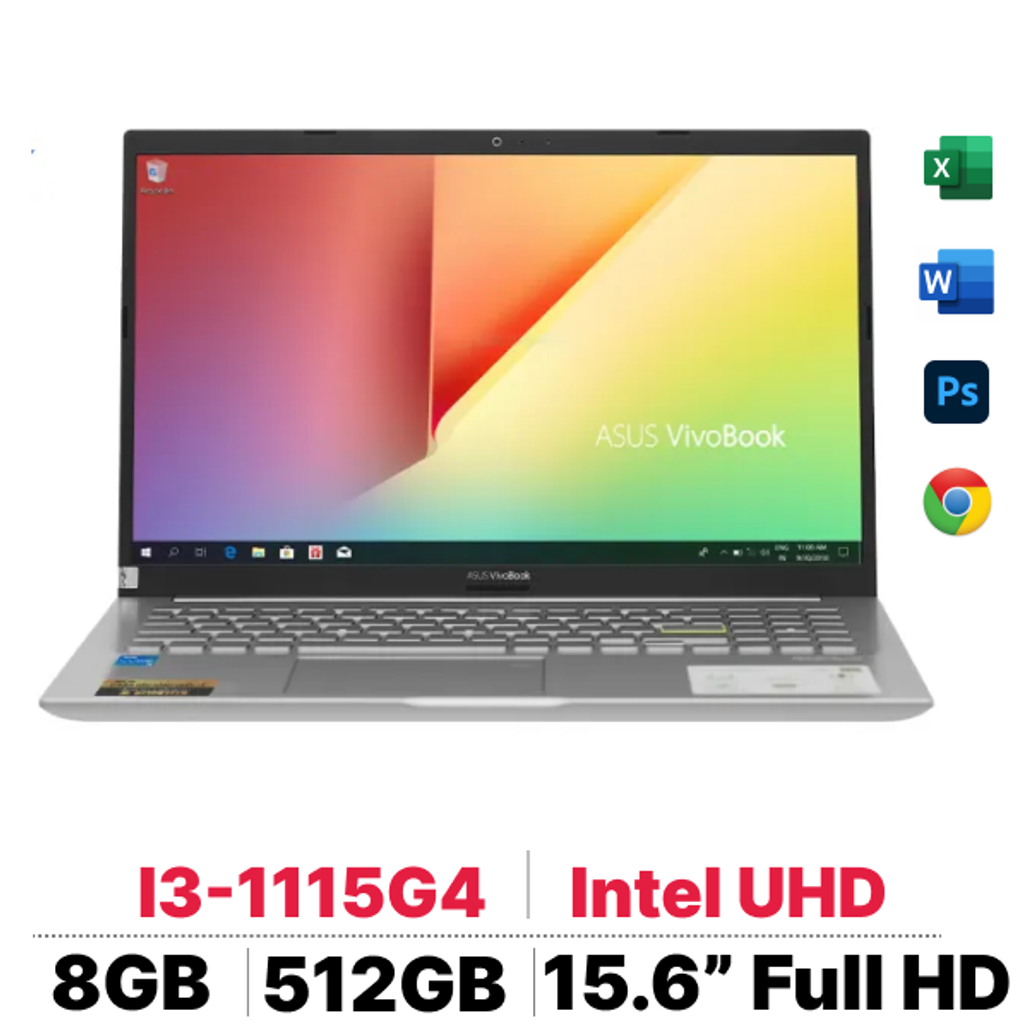 Laptop ASUS VivoBook X513EA-A515EA - Cũ Xước Cấn
