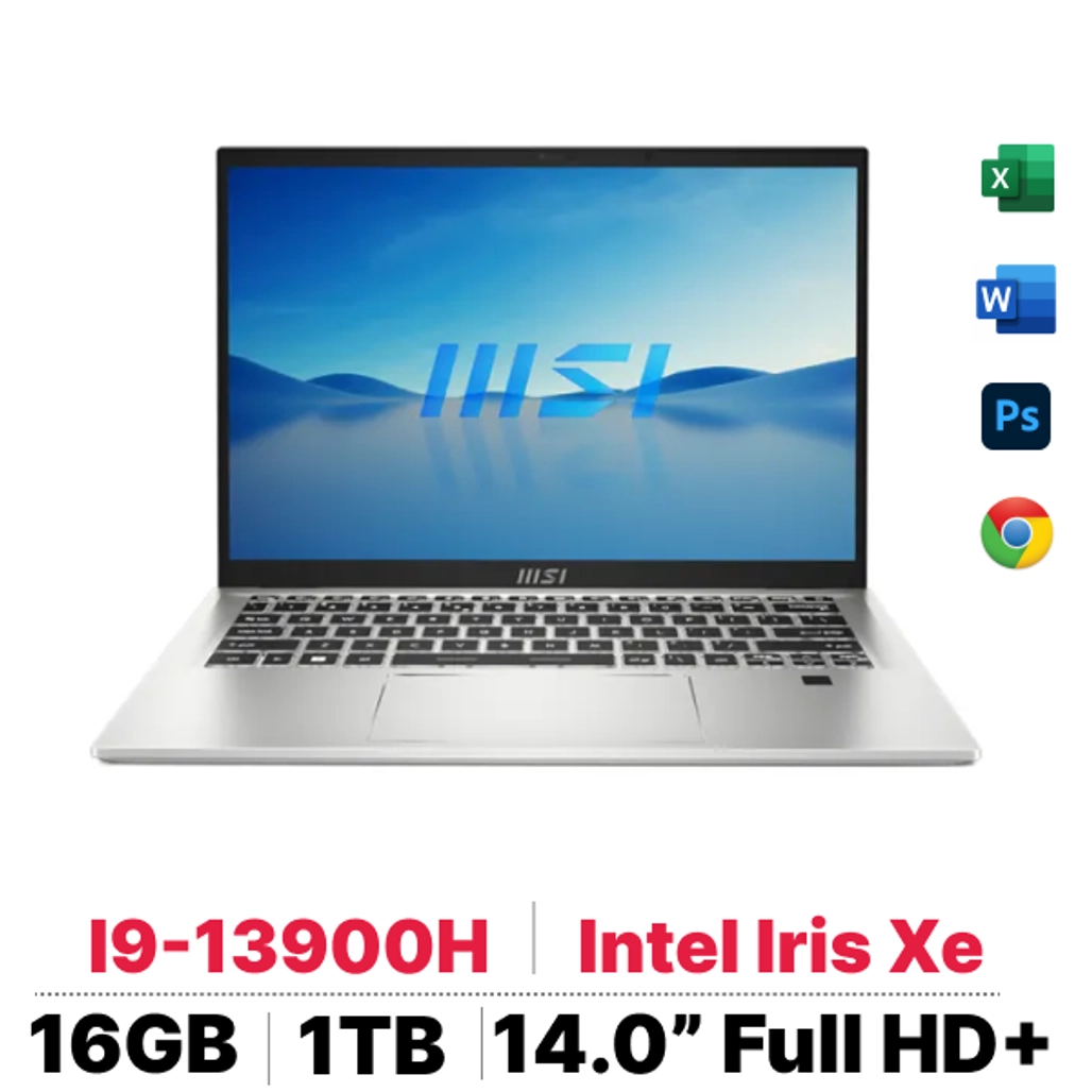 Laptop msi prestige 14 evo b13m-483us -