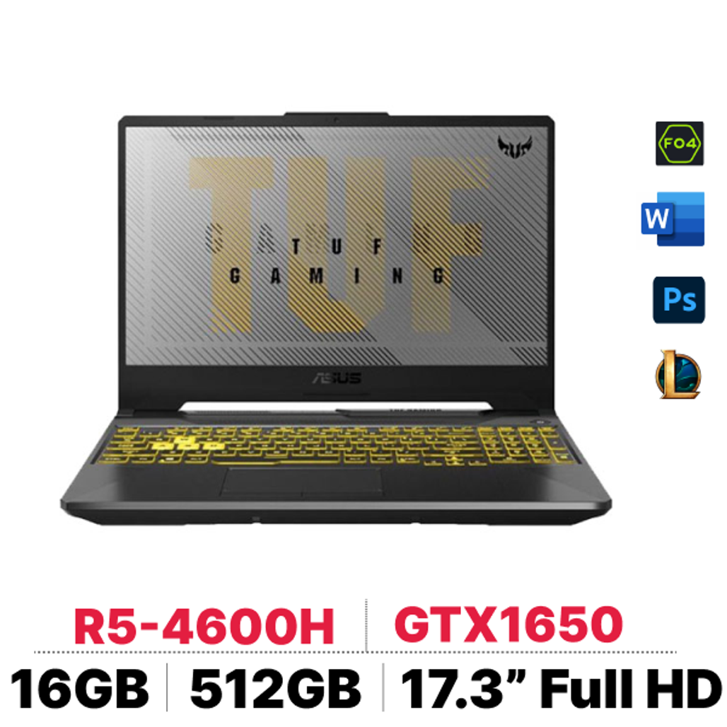 Laptop Asus Gaming Tuf Fa706Ih - Hx180T - Cũ Trầy Xước