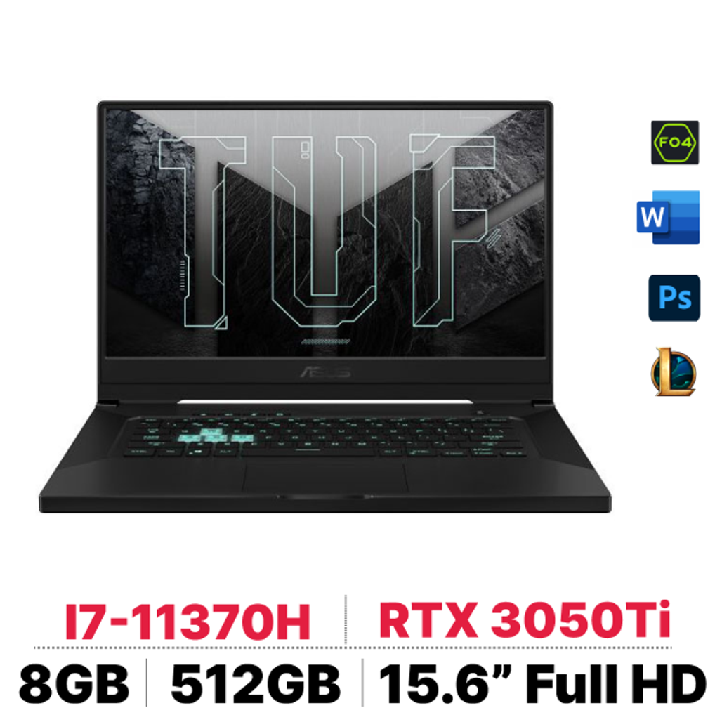 Laptop Asus Tuf Gaming Fx516Pe - Hn005T - Cũ Trầy Xước